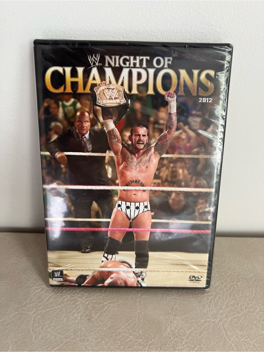 NEW WWE Night of Champions 2012 DVD CM Punk Factory Sealed PPV